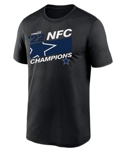 Dallas Cowboys NFC Champions Iconic Black Men T-Shirt