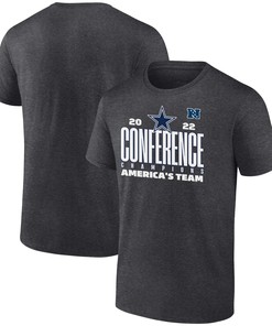 Dallas Cowboys NFC Conference Champions America's Team T-Shirt - Charcoal