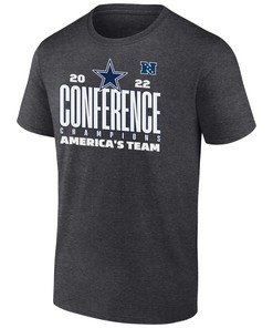 Dallas Cowboys NFC Conference Champions America's Team T-Shirt - Charcoal