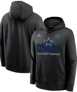 Dallas Cowboys NFC Conference Champions Black Pullover Hoodie