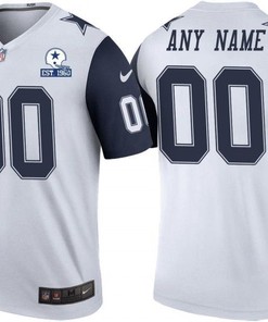 Dallas Cowboys Nfl 2020 Personalized Custom White Custom Jersey