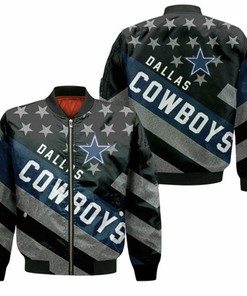 Dallas Cowboys Nfl Fan 3D Bomber Jacket Model 1653