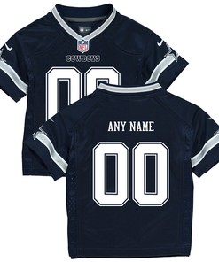 Dallas Cowboys Nike Toddler Custom Game Jersey - Navy