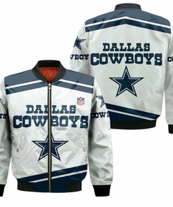 Dallas Cowboys Nlf Lover 3D Bomber Jacket Model 1663