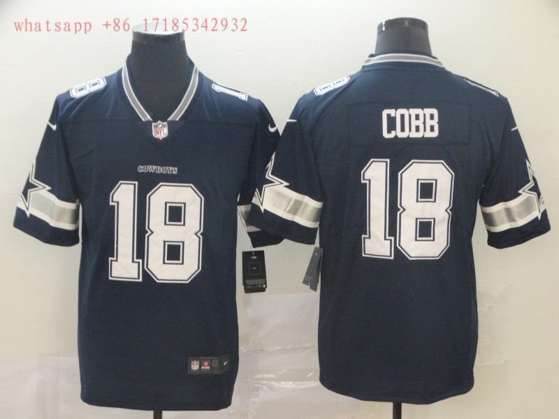 Dallas Cowboys Randall Cobb Ii #18 2020 Nfl Black Jersey Jersey