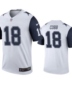 Dallas Cowboys Randall Cobb White Color Rush Legend Jersey - Men