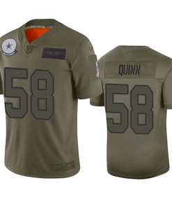 Dallas Cowboys Robert Quinn Camo 2019 Salute To Service Limited Jersey