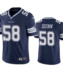 Dallas Cowboys Robert Quinn Navy 100th Season Vapor Limited Jersey