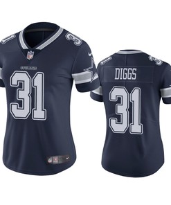 Dallas Cowboys Trevon Diggs Navy Vapor Untouchable Limited Jersey - Womens