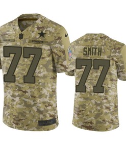 Dallas Cowboys Tyron Smith Jersey Nfl Camo Salute To Service