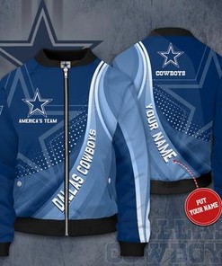 Dallas Cowboys bomber jacket Print 3D Model 9