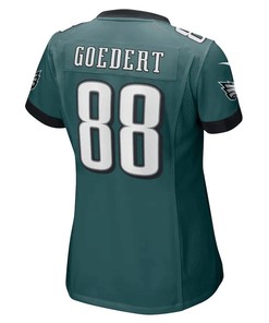 Dallas Goedert 88 Philadelphia Eagles Women's Game Jersey - Midnight Green