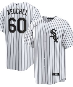Dallas Keuchel Chicago White Sox Home Replica Player Jersey - White/black Mlb