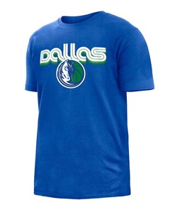 Dallas Mavericks New Era 2022/23 City Edition T-Shirt - Blue