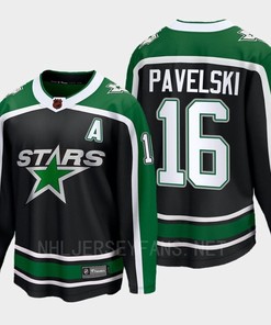 Dallas Stars 2022 Joe Pavelski 16 Special Edition 2.0 Black Jersey Breakaway Player