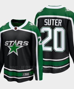 Dallas Stars 2022 Ryan Suter 20 Special Edition 2.0 Breakaway Player Black Jersey