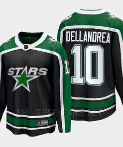 Dallas Stars 2022 Ty Dellandrea 10 Special Edition 2.0 Black 10 Jersey Breakaway Player