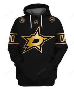 Dallas Stars 3D Hoodie Zip Hoodie 03