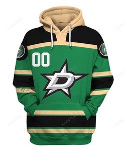 Dallas Stars 3D Hoodie Zip Hoodie 06