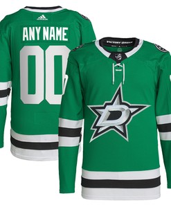 Dallas Stars Adidas Home Primegreen Authentic Pro Custom Jersey - Green Custom Jerseys Nhl