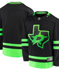 Dallas Stars Fanatics Branded 2020/21 Alternate Premier Breakaway Jersey - Black Nhl