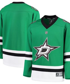 Dallas Stars Fanatics Branded Home Replica Blank Jersey - Green Nhl