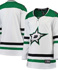 Dallas Stars Fanatics Branded Womens Away Breakaway Jersey - White Nhl