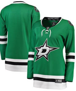 Dallas Stars Fanatics Branded Womens Breakaway Home Jersey Green Nhl