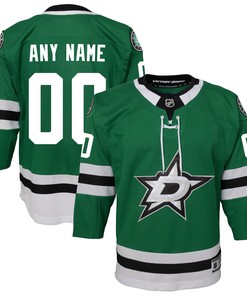 Dallas Stars Home Custom Premier Jersey - Green Custom Jerseys Nhl