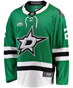 Dallas Stars Jani Hakanpaa 2 Home 2022 Stanley Cup Playoffs Breakaway Men Jersey - Green