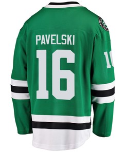 Dallas Stars Joe Pavelski 16 Home 2022 Stanley Cup Playoffs Breakaway Men Jersey - Green