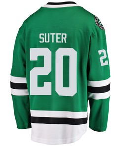 Dallas Stars Ryan Suter 20 Home 2022 Stanley Cup Playoffs Breakaway Men Jersey - Green