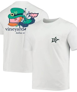 Dallas Stars Vineyard Vines St. Patrick's Day T-Shirt - White