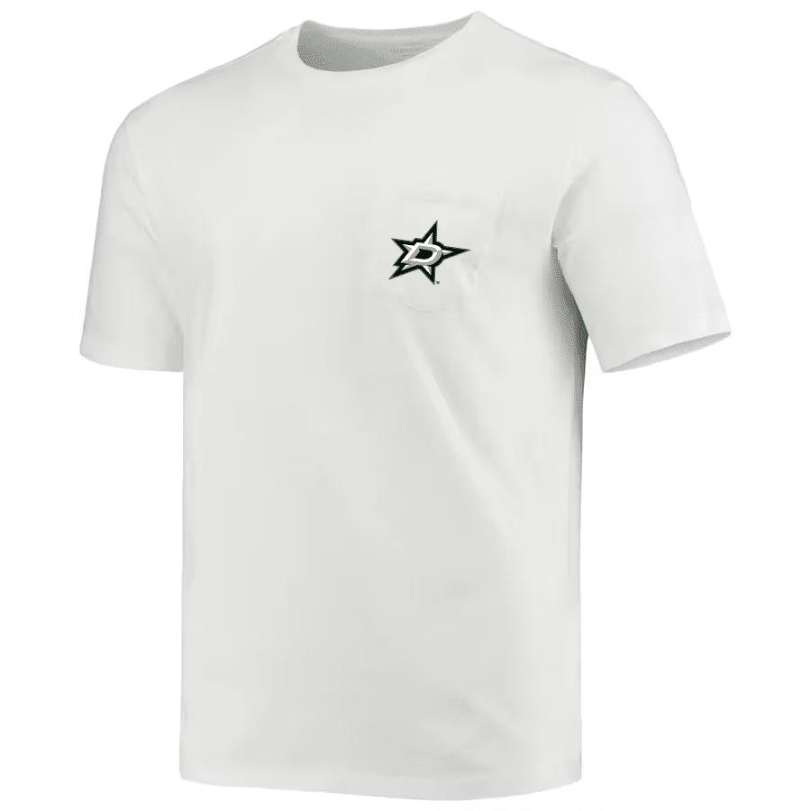 Dallas Stars Vineyard Vines St. Patrick's Day T-Shirt - White