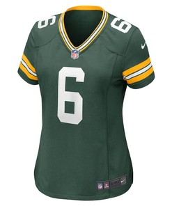 Dallin Leavitt 6 Green Bay Packers Women's Game Player Jersey - Green
