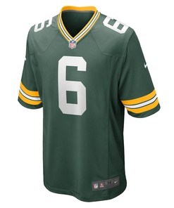 Dallin Leavitt Green Bay Packers Game Player Jersey - Green