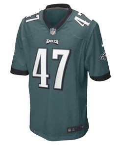 Dalton Keene Philadelphia Eagles Game Player Jersey - Midnight Green
