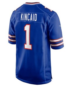 Dalton Kincaid Buffalo Bills 2023 NFL Draft First Round Pick Game Jersey - Royal