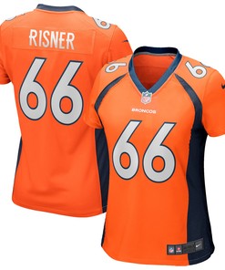 Dalton Risner Denver Broncos Womens Game Jersey - Orange Nfl