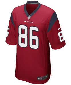Dalton Schultz 86 Houston Texans Alternate Game Men Jersey - Red