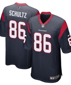 Dalton Schultz 86 Houston Texans Game Men Jersey - Navy