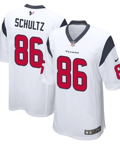 Dalton Schultz 86 Houston Texans Game Men Jersey - White