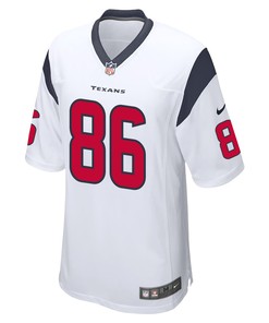 Dalton Schultz 86 Houston Texans Game Men Jersey - White