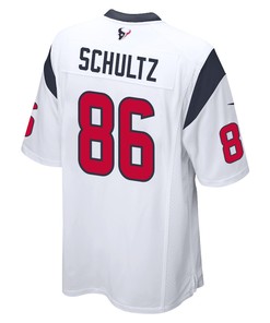 Dalton Schultz 86 Houston Texans Game Men Jersey - White