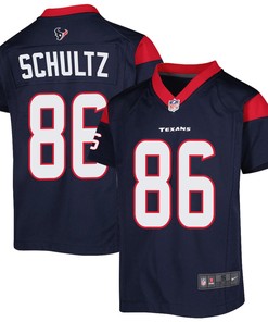 Dalton Schultz 86 Houston Texans Game Youth Jersey - Navy