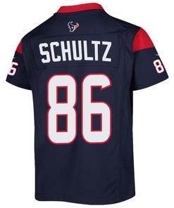 Dalton Schultz 86 Houston Texans Game Youth Jersey - Navy