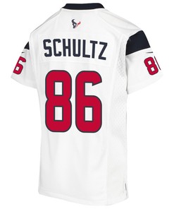 Dalton Schultz 86 Houston Texans Game Youth Jersey - White