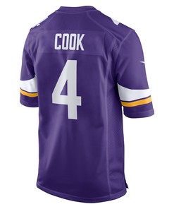 Dalvin Cook 4 Minnesota Vikings Game Jersey - Purple