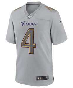 Dalvin Cook 4 Minnesota Vikings Men Atmosphere Fashion Game Jersey - Gray