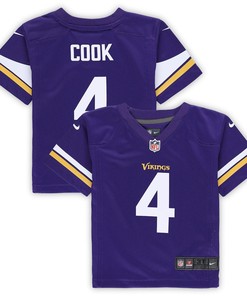 Dalvin Cook 4 Minnesota Vikings Toddler Game Jersey - Purple